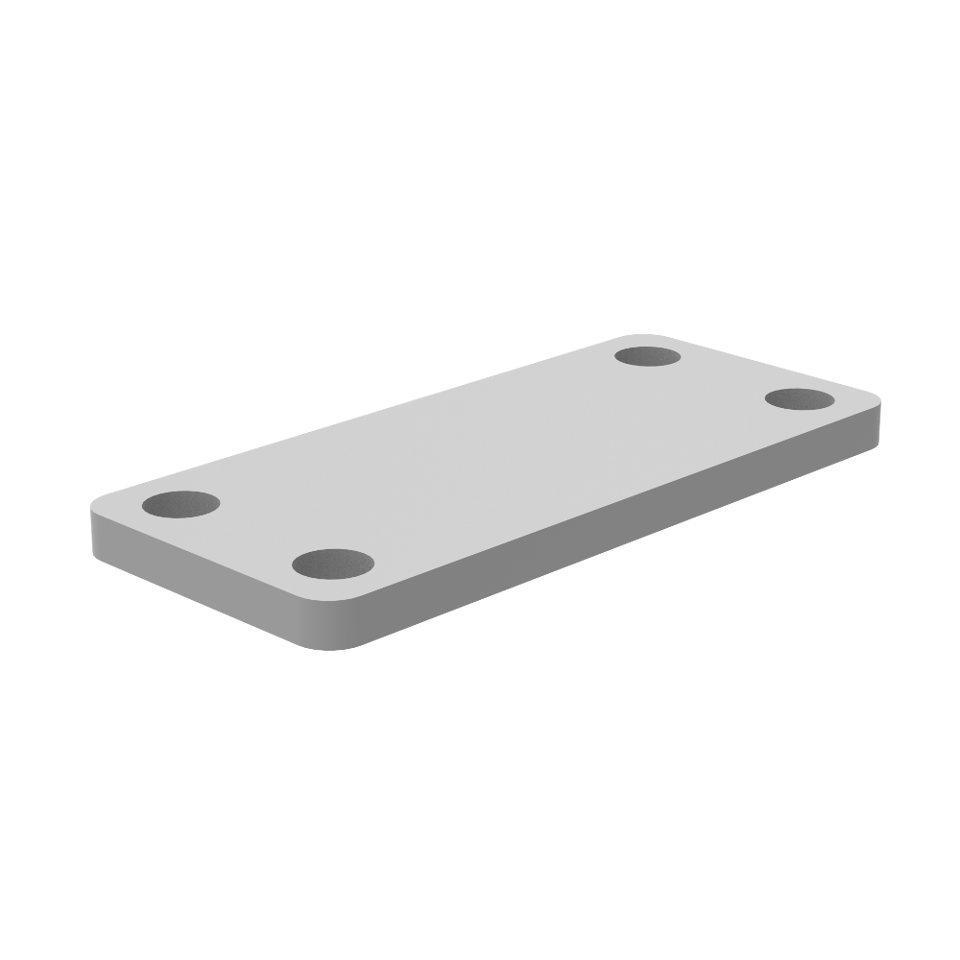 Bottom Pivot Shim - 1/4" - Gray