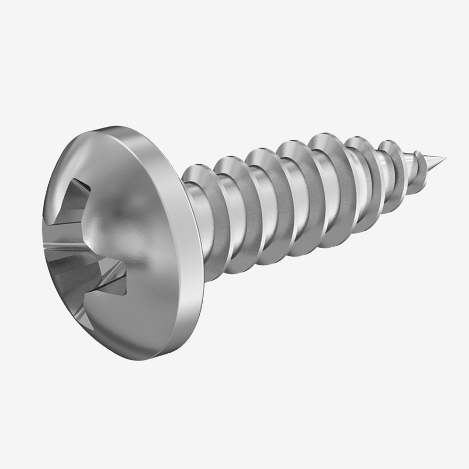 Self-Tapping Screw 4.8 x 16 DIN 7981, 20 pcs