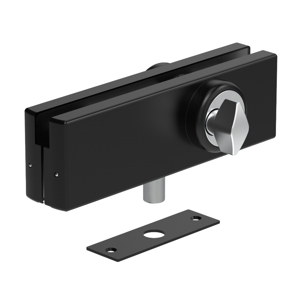 AMR Series Patch Lock - Black Matte