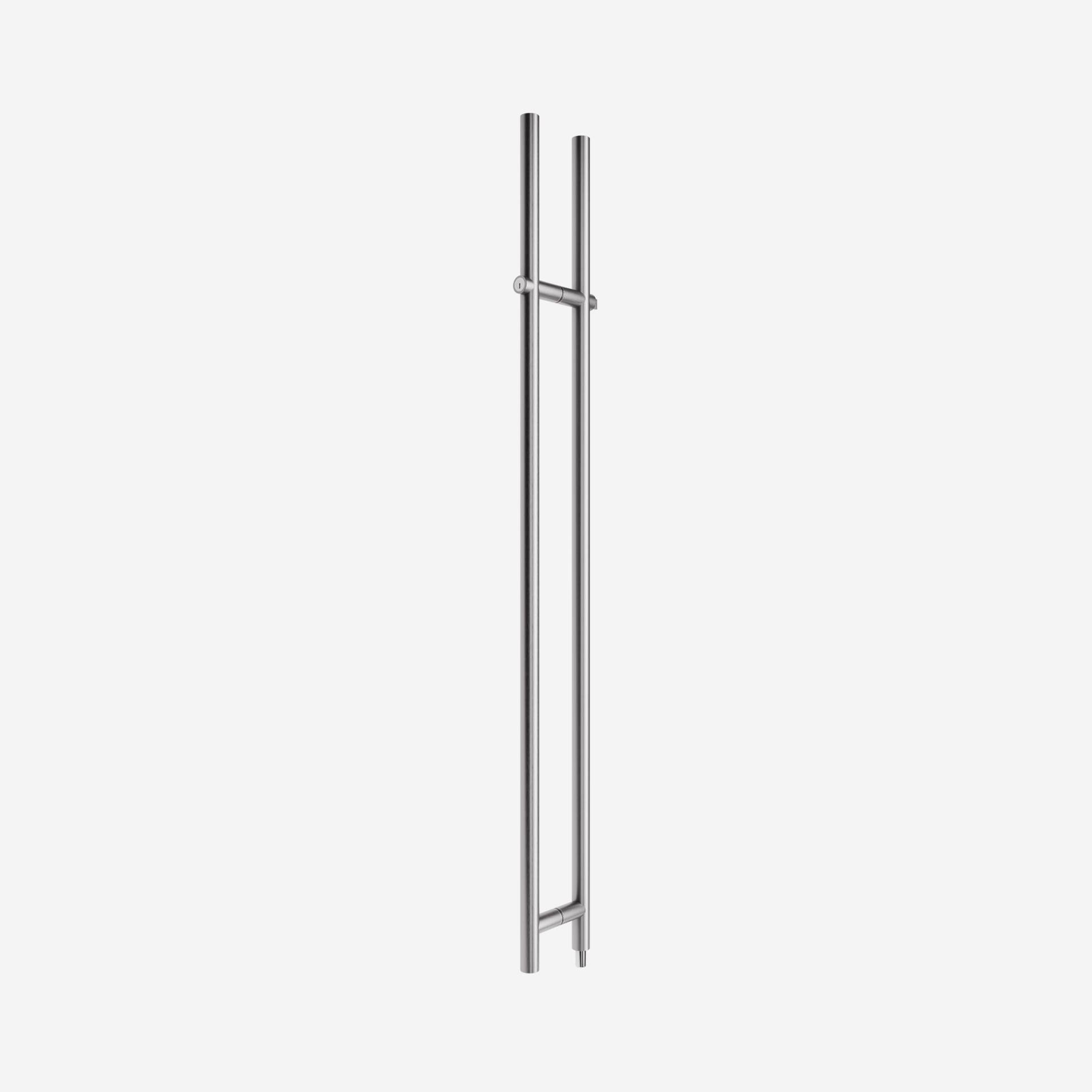 59-1/16" Locking Ladder Pull - Brushed stainless steel